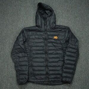 First Lite Brooks Dark Blue Hooded Puffer Jacket